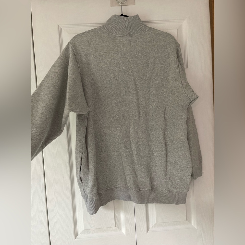 Aerie turtleneck sweatshirt grey